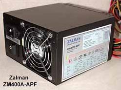 Alimentation Zalman silencieuse