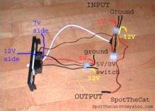 Faire un switch 7/12V