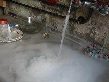 Dry Ice chez les crevettes folles