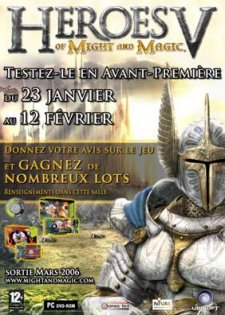 [CP] POV sponsorise le lancement de "Heroes Of Might And Magic V"
